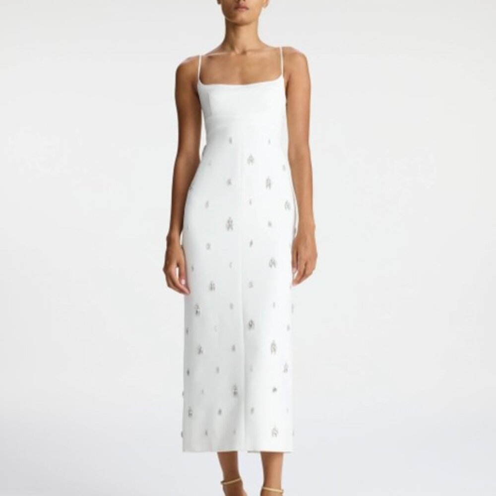 ALC Alana Embellished Midi Dress